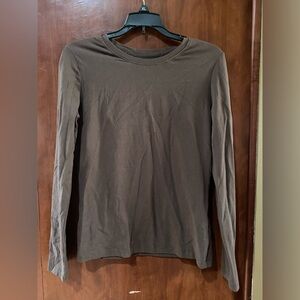 Cherokee Women's Chocolate Long Sleeve Tee